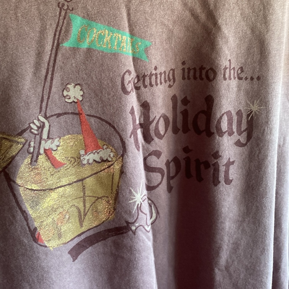 Lucky Brand NWT Holiday Spirt Short Sleeve 100% Cotton Tshirt size medium - Picture 9 of 10